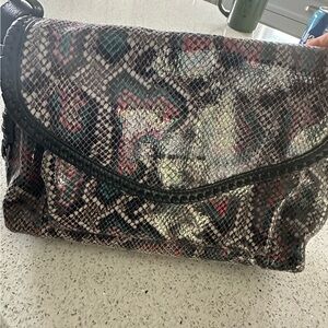 Genuine leather Aimee kestenberg snake crossbody bag
